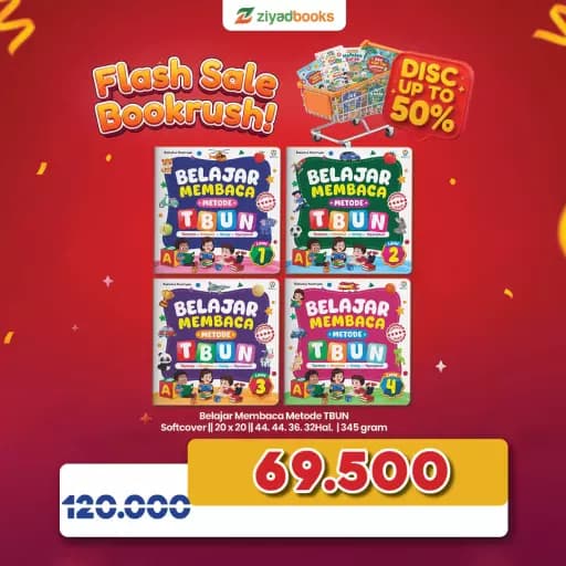 Bookrush - Belajar Membaca Metode TBUN