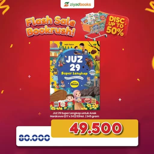 Bookrush - JUZ 29 Super Lengkap untuk Anak