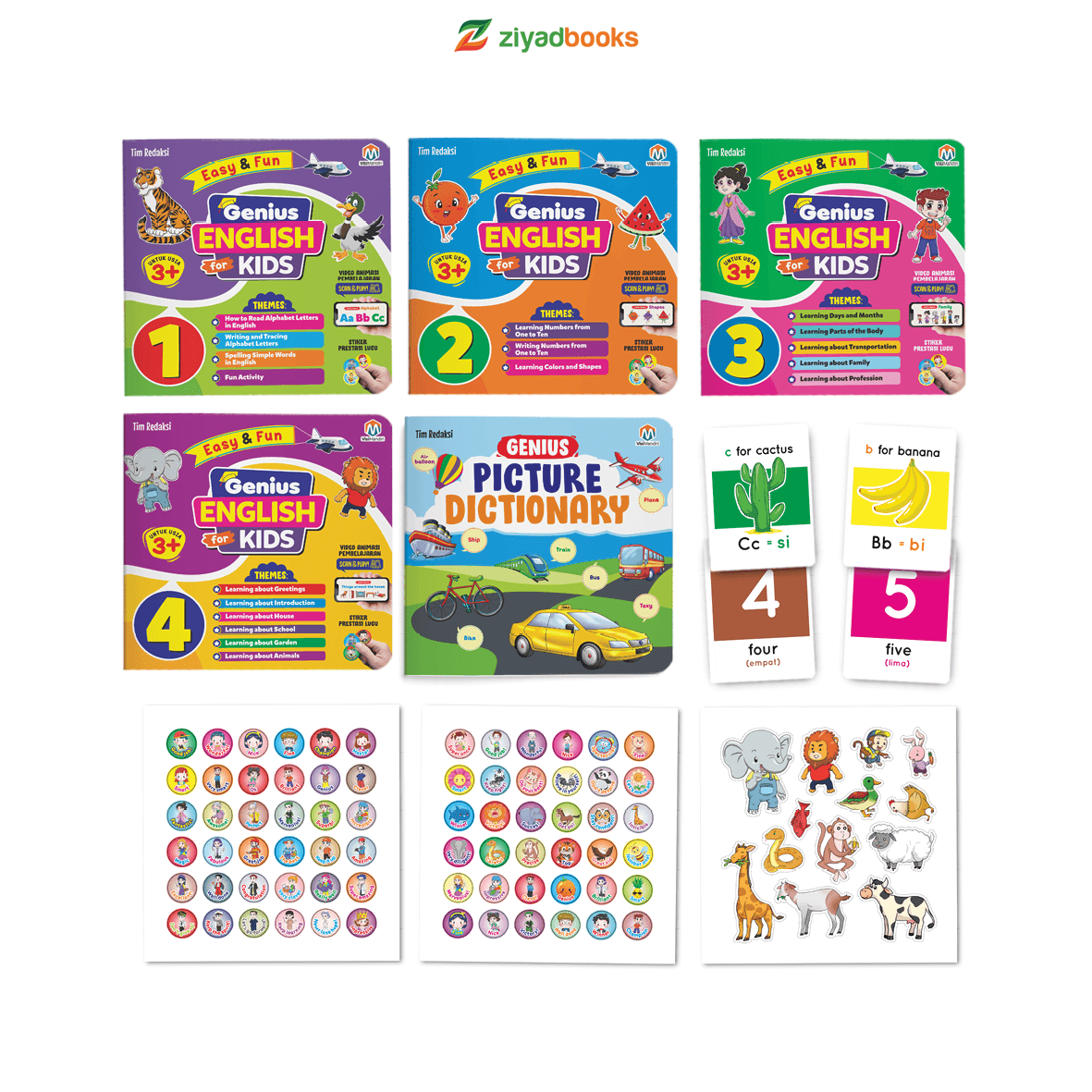 Paket Genius English For Kids new