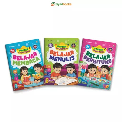 Paket Pintar Calistung - Belajar Membaca, Menulis & Berhitung