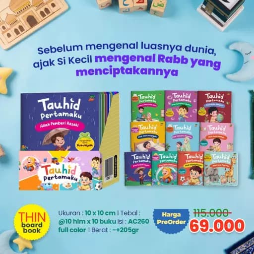 (PO) Paket Buku Tauhid Pertamaku