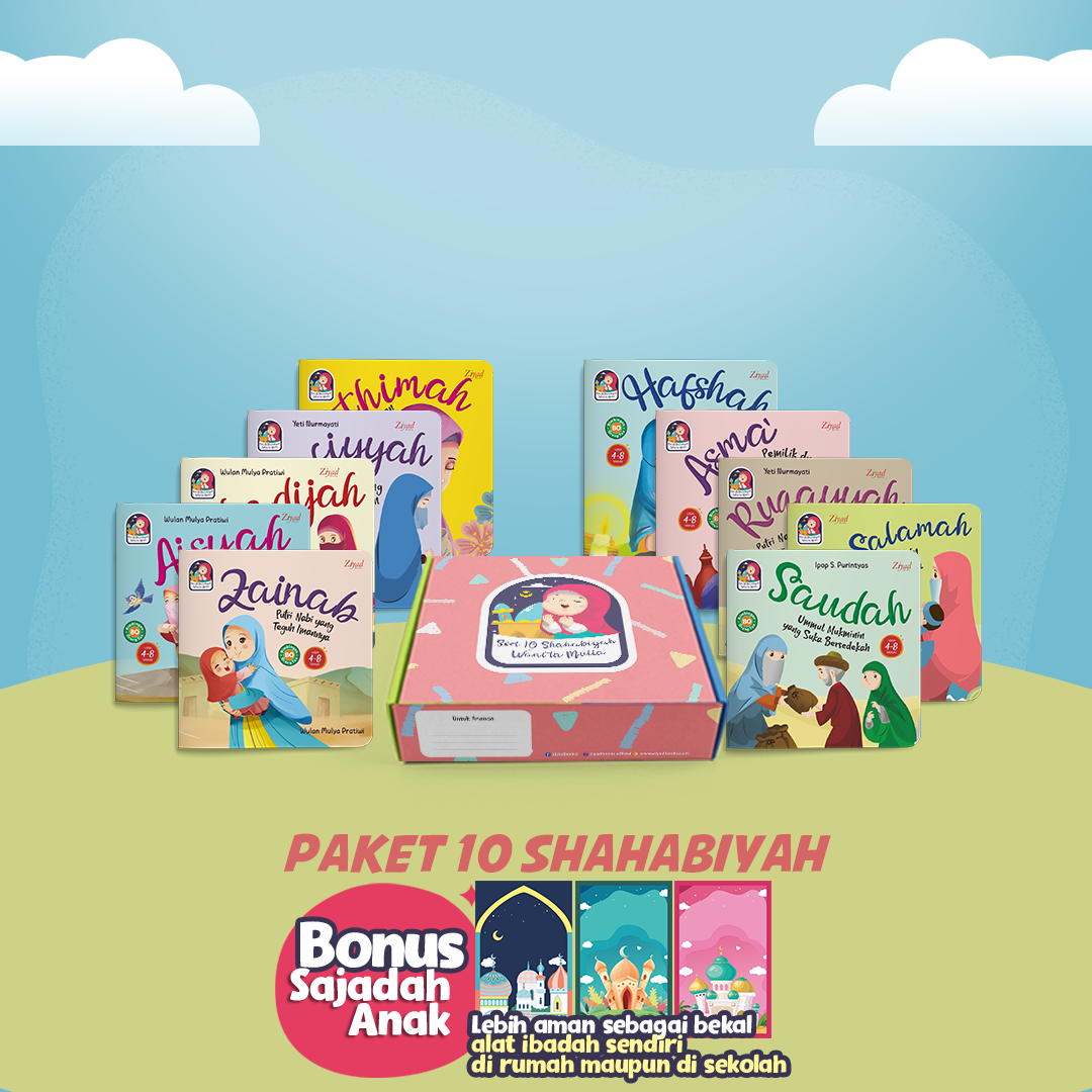 0541 - Seri 10 Shahabiyah Wanita Mulia (box + bonus sajadah)