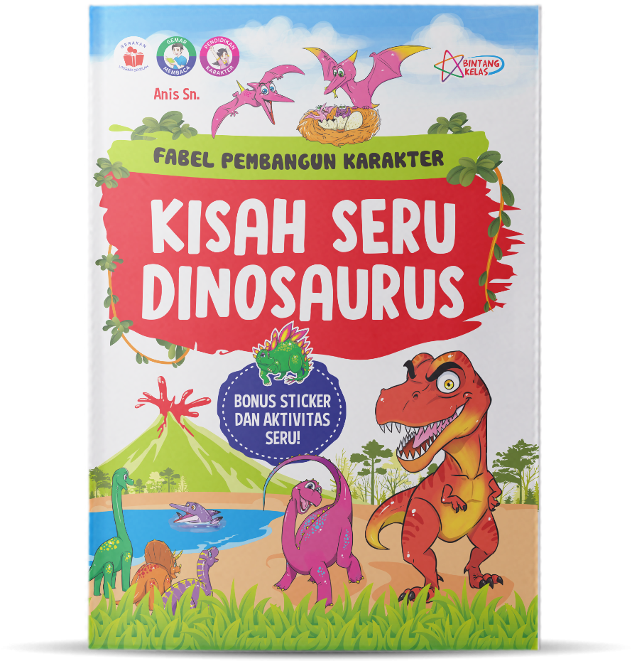 0212 - Fabel Pembentuk Karakter Kisah Seru Dinosaurus