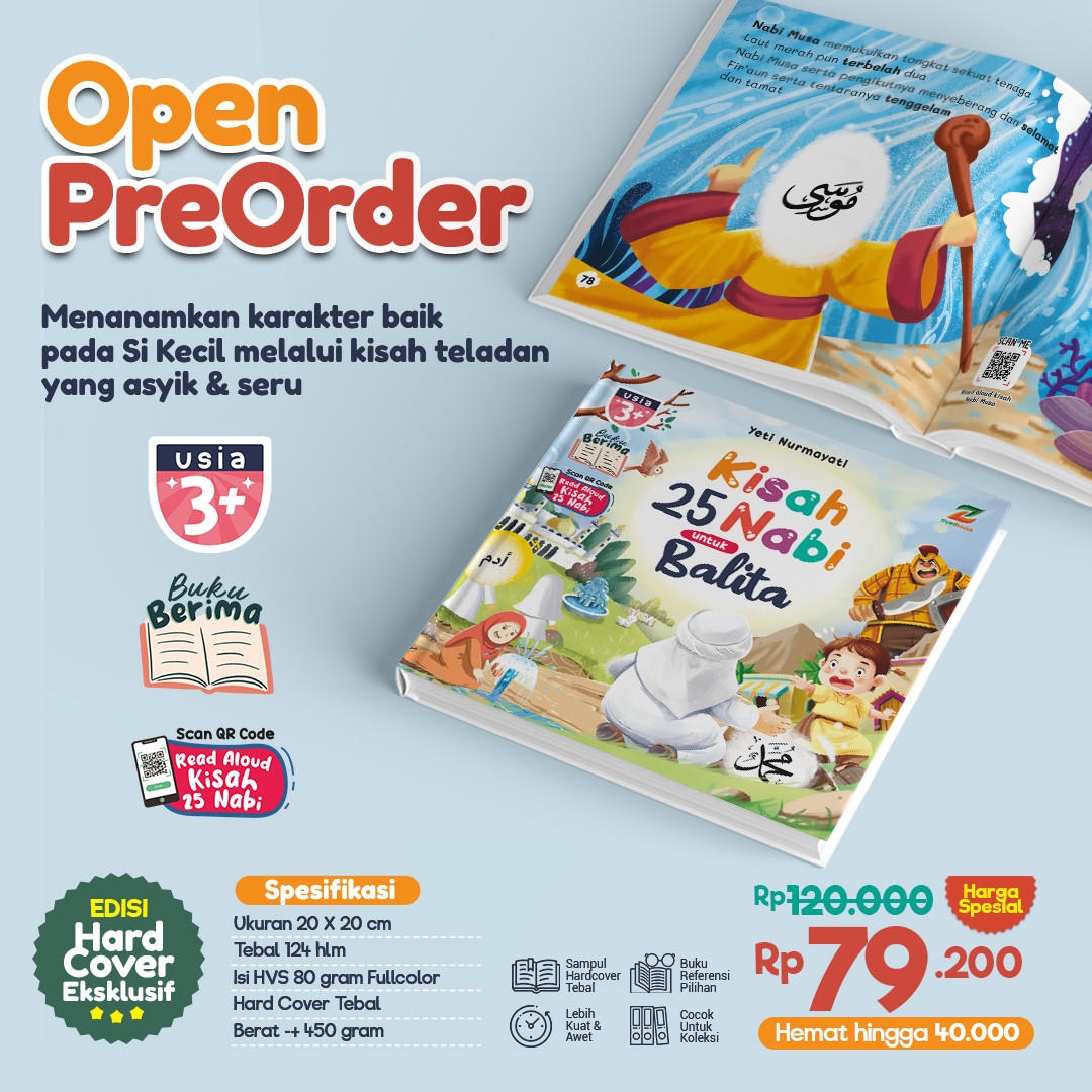 Kisah 25 Nabi untuk Balita (PO1)