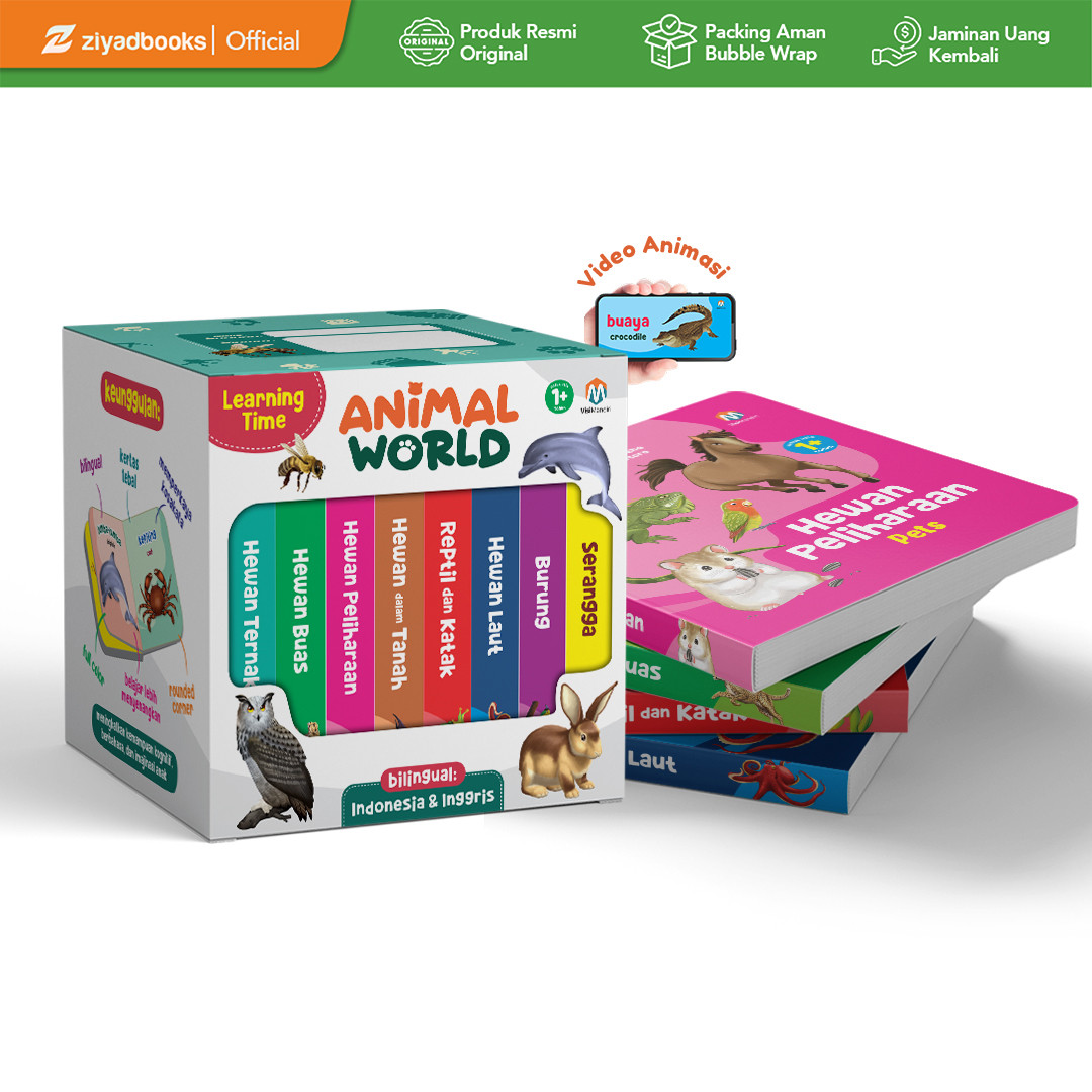 0779 - Learning Time Animal World