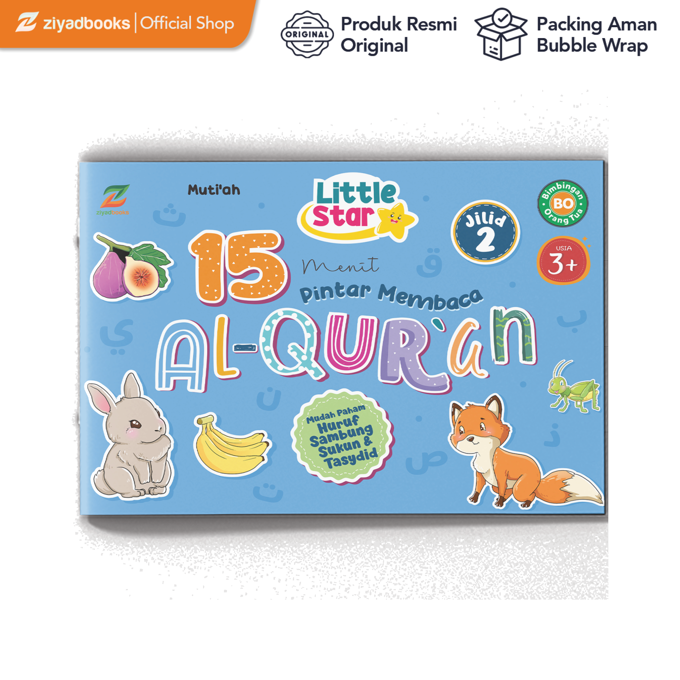 E0229 - Little Star 15 Menit Pintar Membaca Al Quran Jilid 2