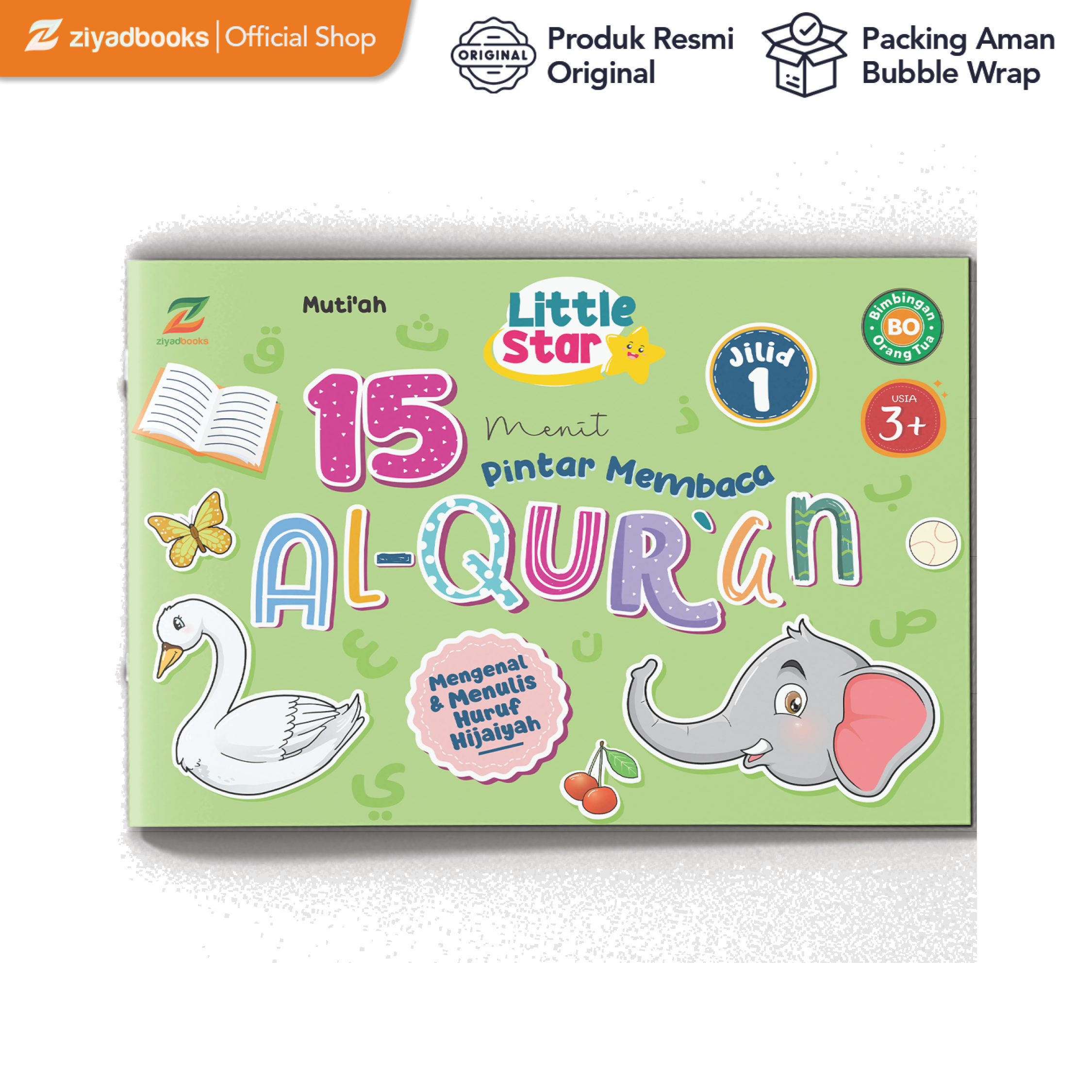 E0228 - Little Star 15 Menit Pintar Membaca Al Quran Jilid 1