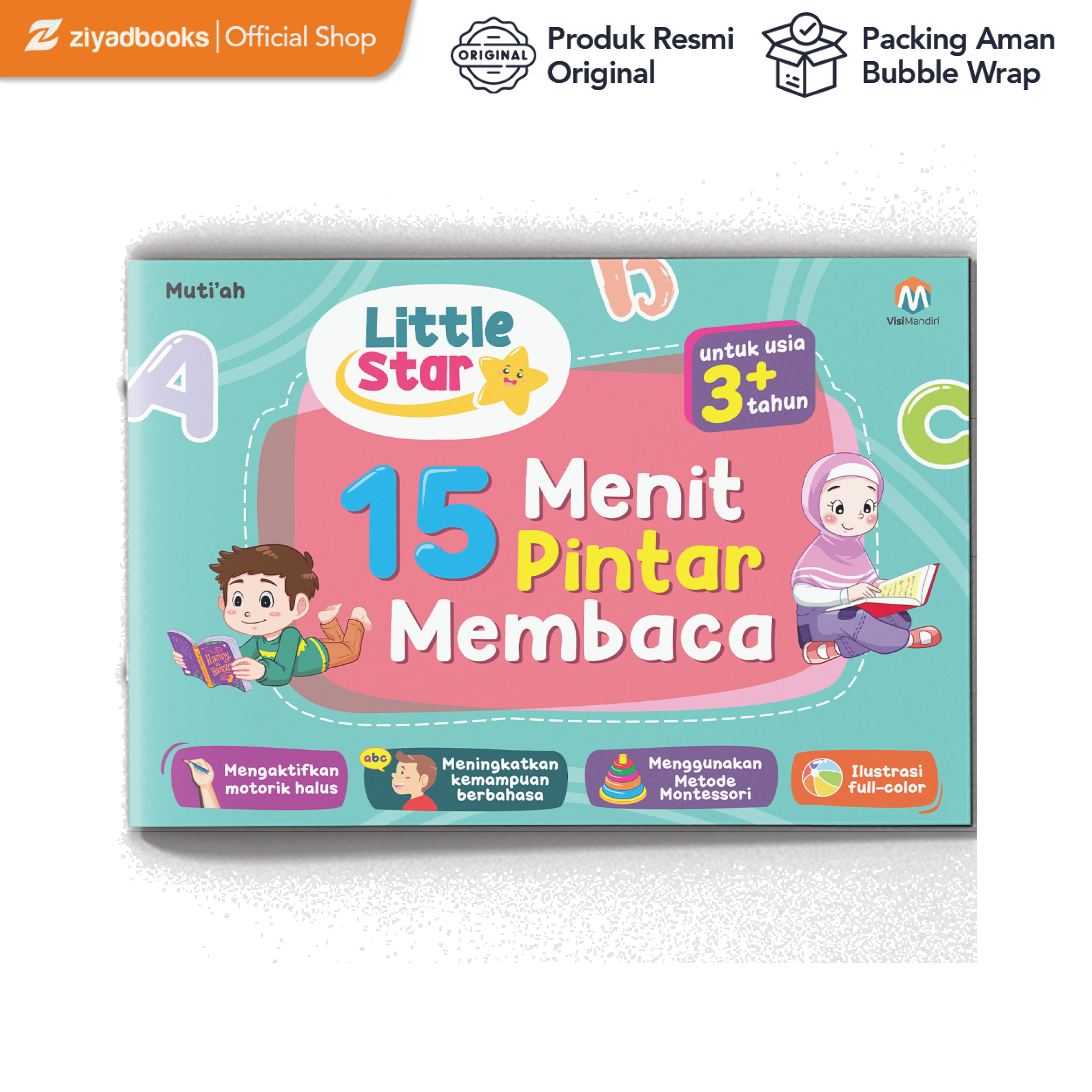 E0231 - Little Star 15 Menit Pintar Membaca (Ecer 1 Buku)