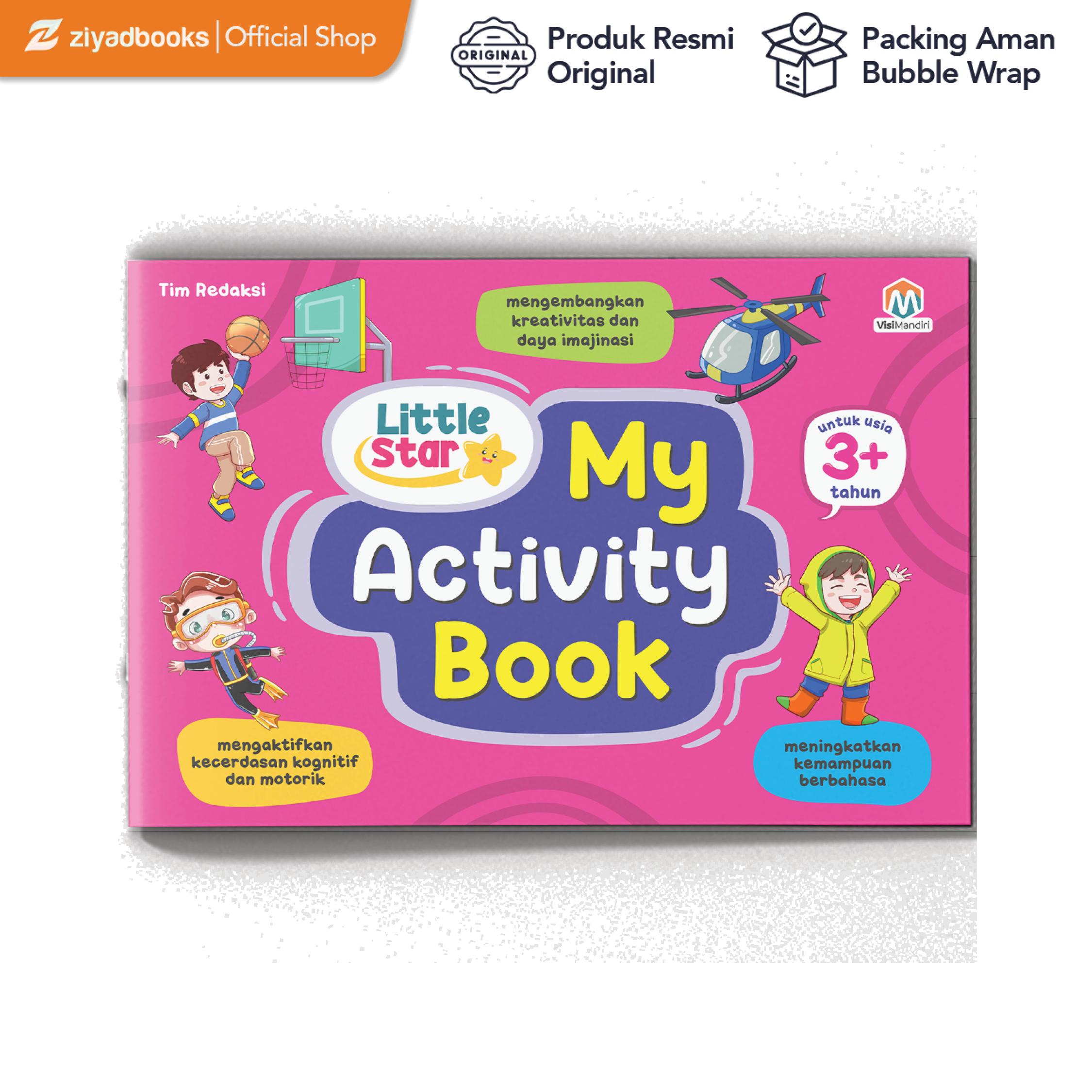 E0226 - Little Star My Activity Book + 2 lembar stiker