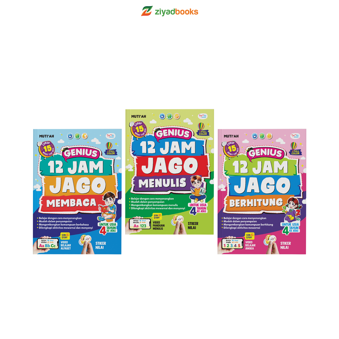 0012 - Paket Genius 12 Jam Jago Calistung