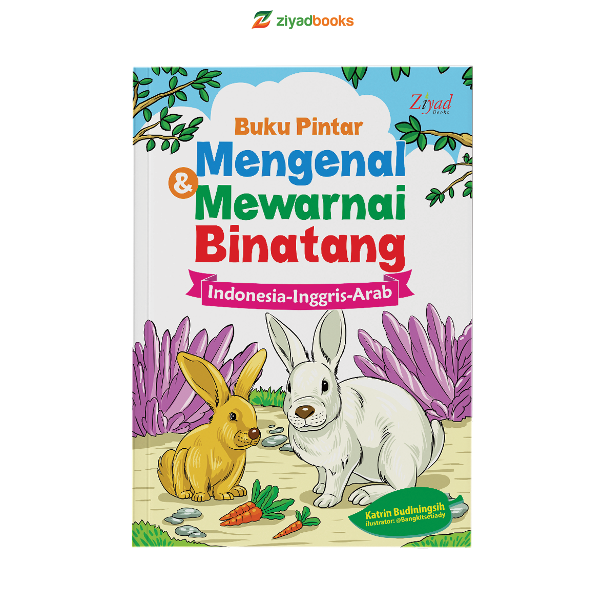 0136 - Buku Pintar Mengenal & Mewarnai Binatang