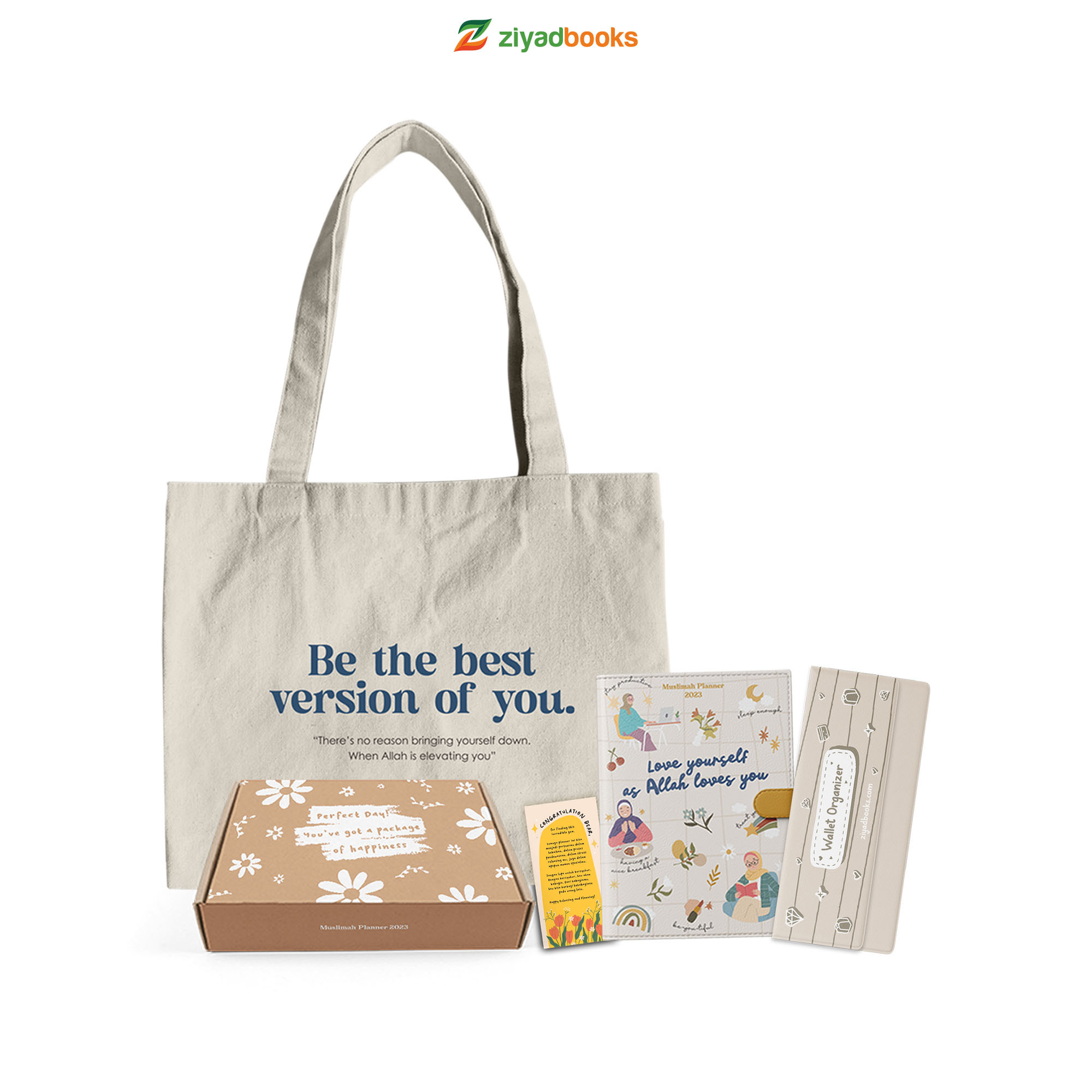 Paket Muslimah Planner 2023 - KREM