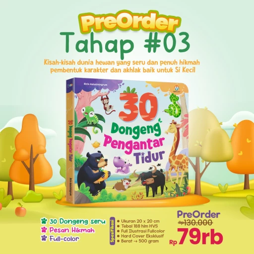 (PO3) 30 Dongeng Pengantar Tidur