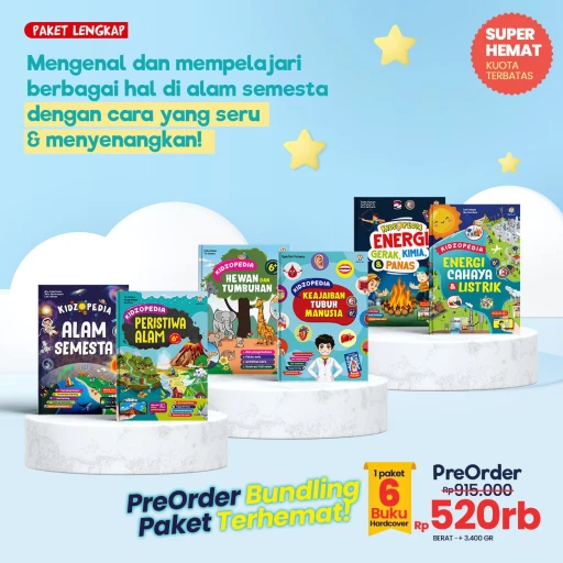 (PO) Paket Kidzopedia (6 buku)
